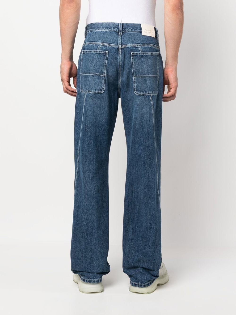 Alexander McQueen Jeans Blue for Men