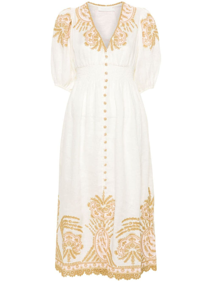 Zimmermann Dresses Beige