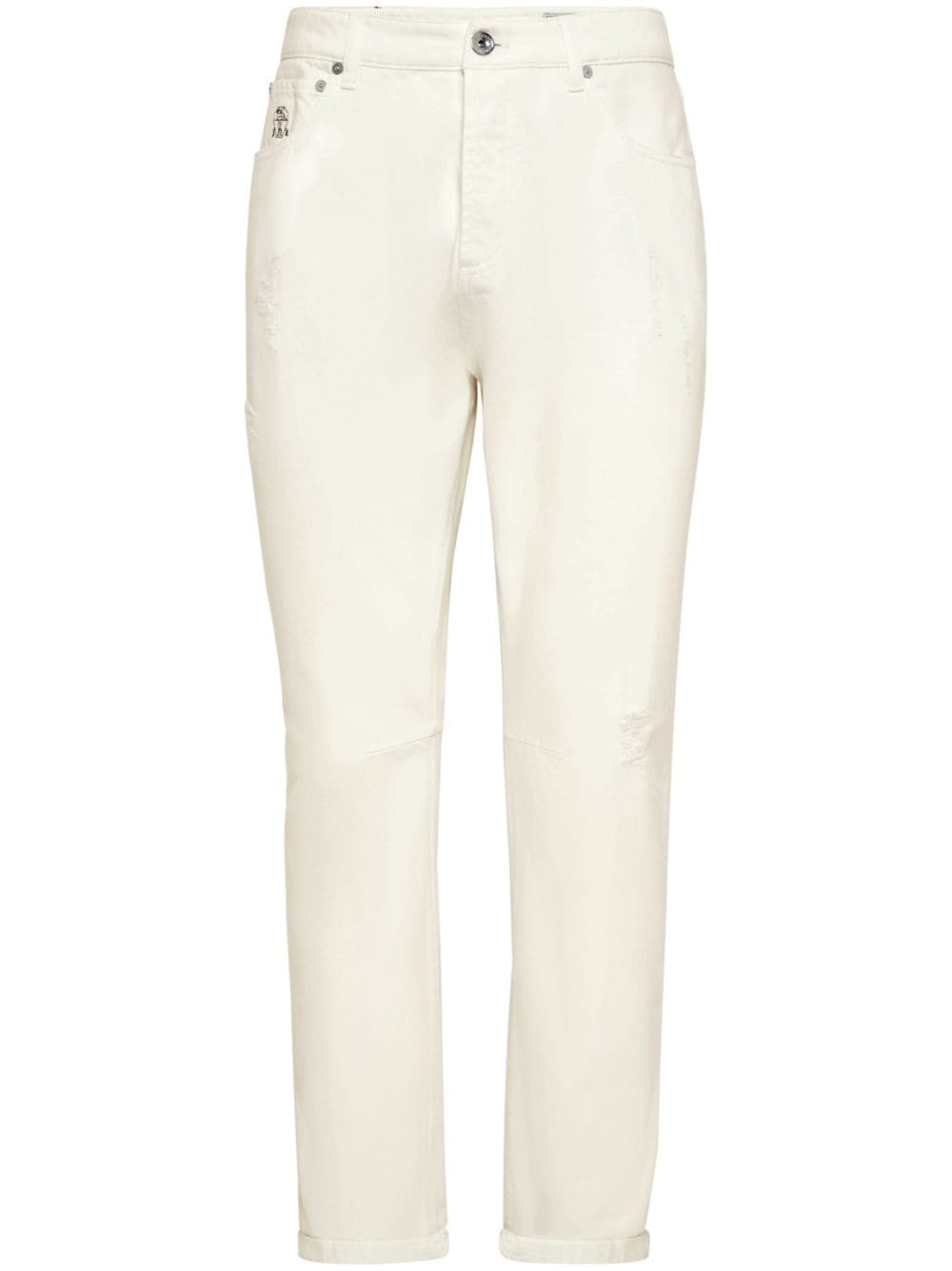 Brunello Cucinelli Jeans White