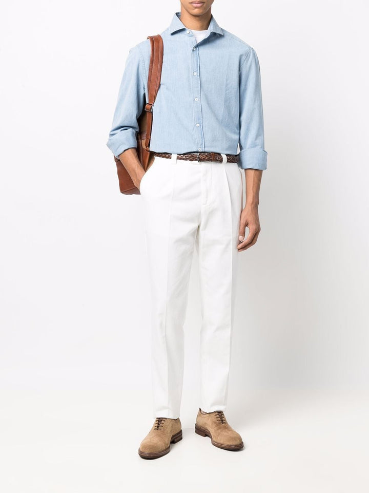 Brunello Cucinelli Trousers White