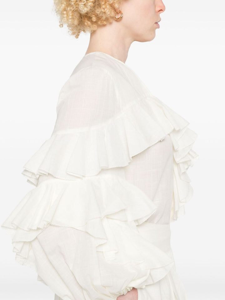 Zimmermann Shirts White