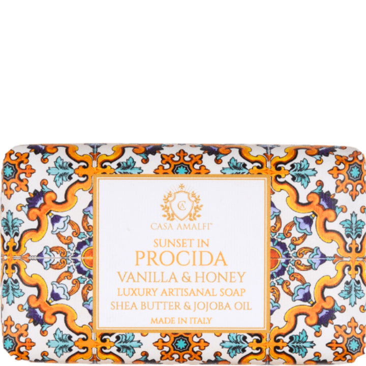 Casa Amalfi Sunset In Procida Body Soap - Vanilla & Honey 150g