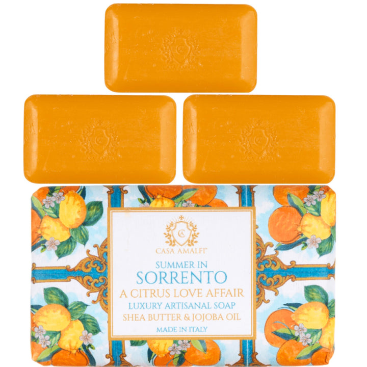 Casa Amalfi Summer In Sorrento Body Soap - A Citrus Love Affair 150g Set of 3Pcs