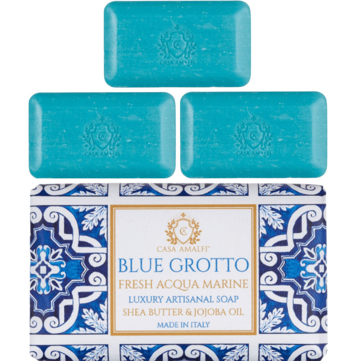 Casa Amalfi Blue Grotto Body Soap - Fresh Acqua Marine 150g Set of 3Pcs