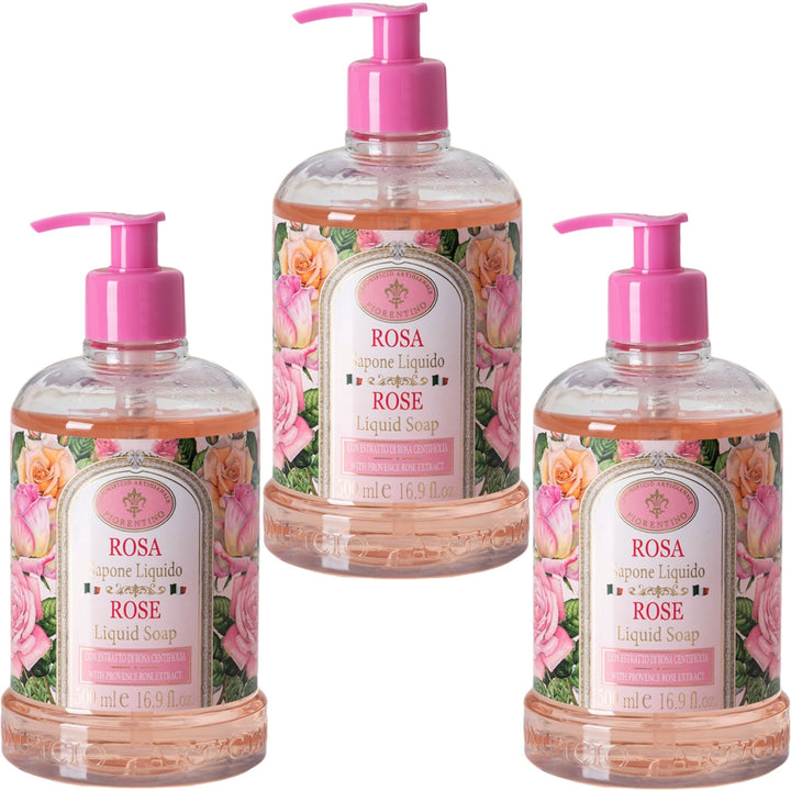 Saponificio Artigianale Fiorentino Rose Hand Wash