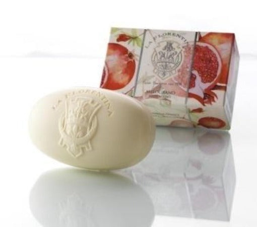 La Florentina 300g Bar Soap Gift Boxed La Florentina Pomegranate Bar Soap 300g Set of 3Pcs Brand