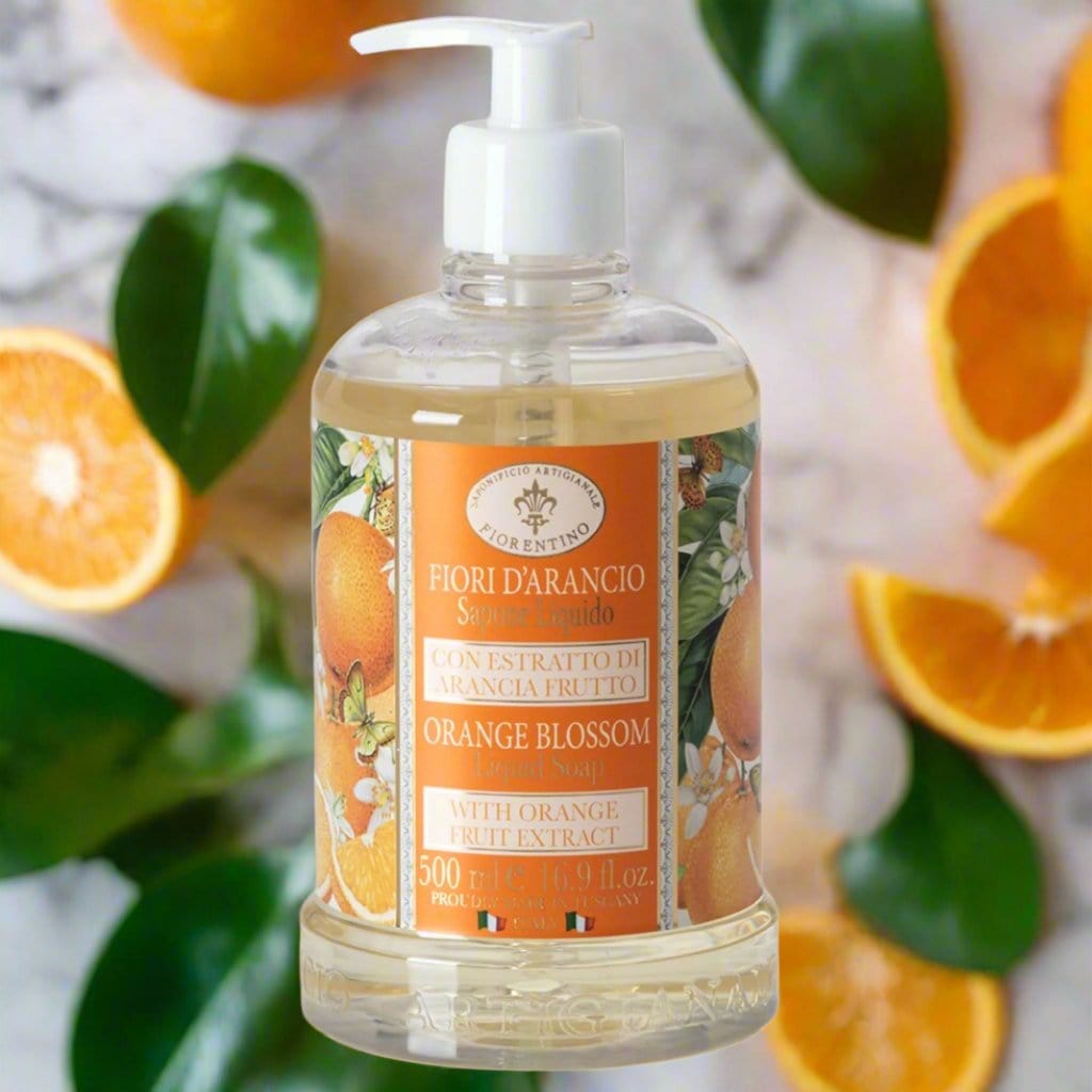 Saponificio Artigianale Fiorentino Body and Hand Wash w/ Soap Bundles Saponificio Artigianale Fiorentino Orange Blossom Hand Wash Bundle Set 3Pcs Saponificio Artigianale Fiorentino Orange Blossom Hand Wash Bundle Set 3Pcs Brand