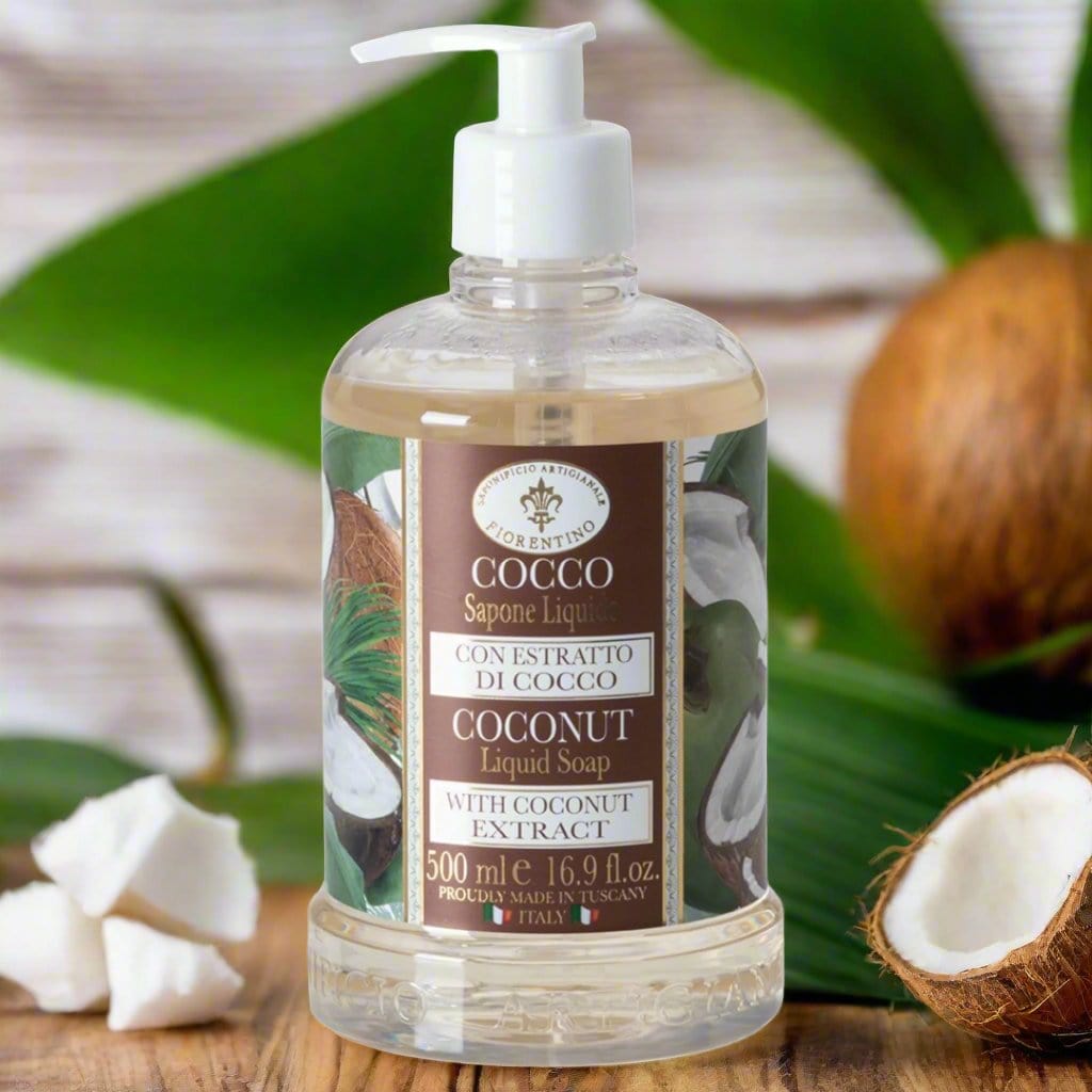 Saponificio Artigianale Fiorentino Body and Hand Wash w/ Soap Saponificio Artigianale Fiorentino Coconut Hand Wash Saponificio Artigianale Fiorentino Coconut Hand Wash Brand