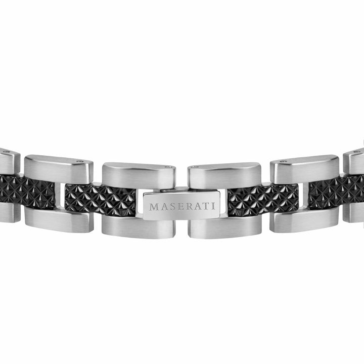 Maserati Bracelet Maserati Jewels Gunmetal Bracelet Maserati Jewels Gunmetal Bracelet For Men's I Buy Now at Italian Luxury Brand