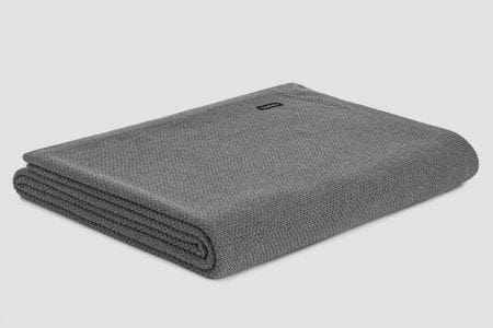 Bemboka Cotton Throws 130x200 Grey Bemboka Moss Stitch Cotton Throws - Pre-Shrunk Brand