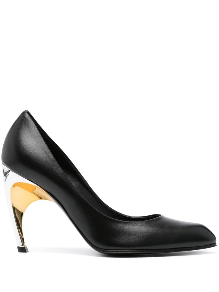 Alexander Mcqueen High Heel Alexander McQueen With Heel Black Alexander McQueen With Heel Black Brand