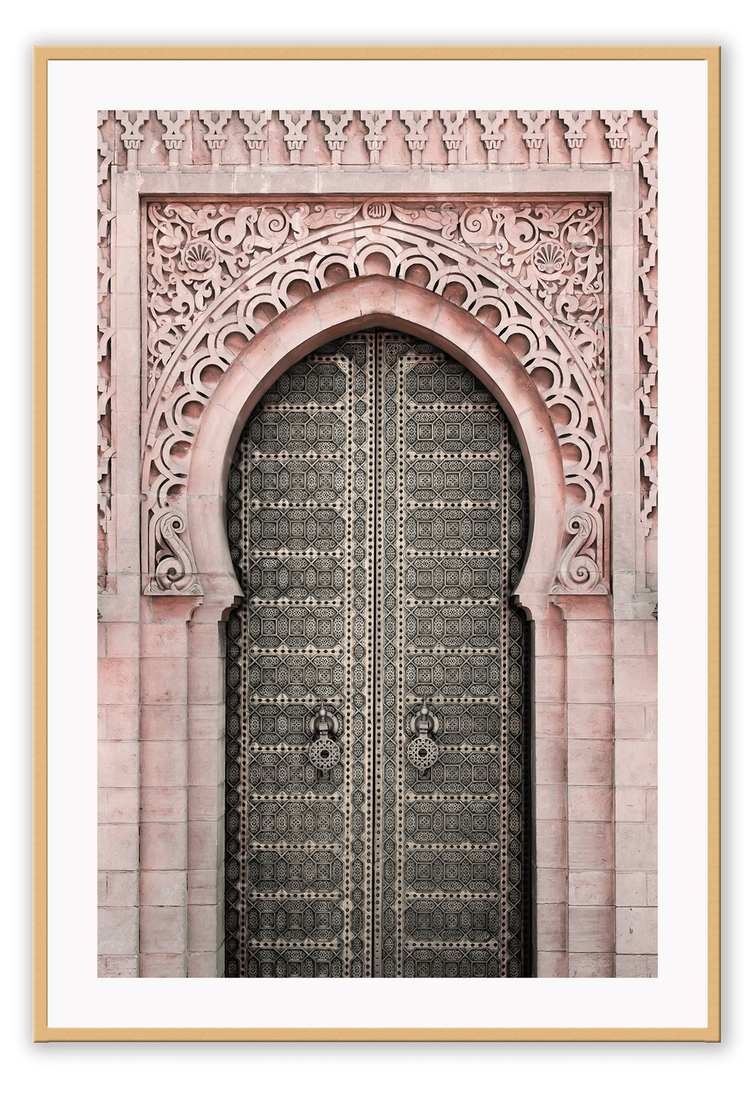 Canvas Print 50x70cm / Natural Marakesh Marakesh Wall Art : Ready to hang framed artwork. Brand