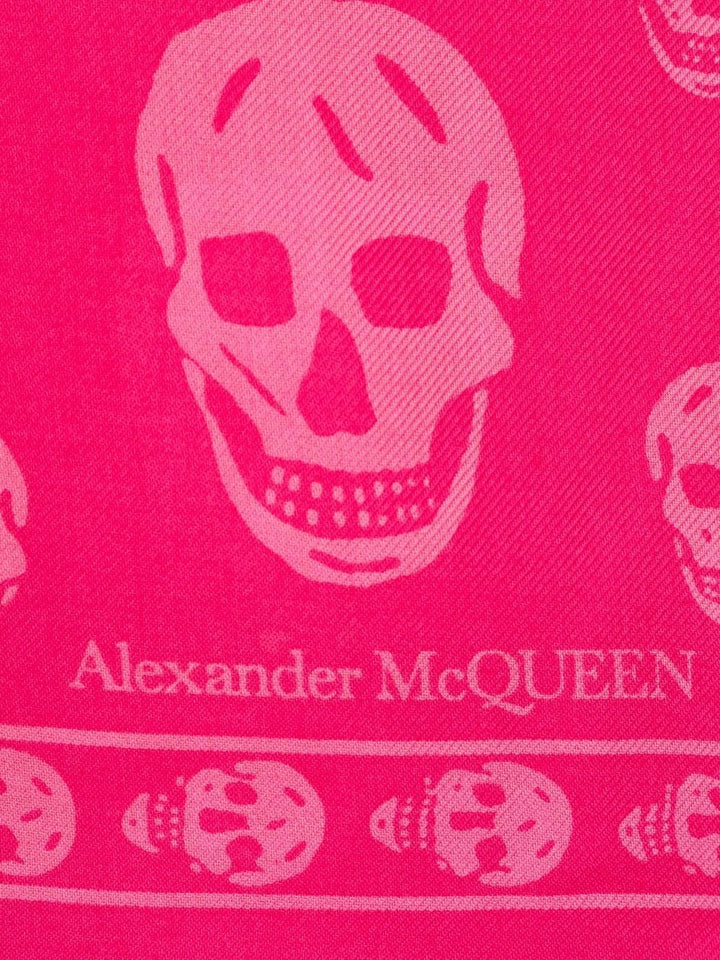 Alexander Mcqueen Scarves Hats & Gloves UNI Alexander McQueen Scarfs Fuchsia Alexander McQueen Scarfs Fuchsia Brand