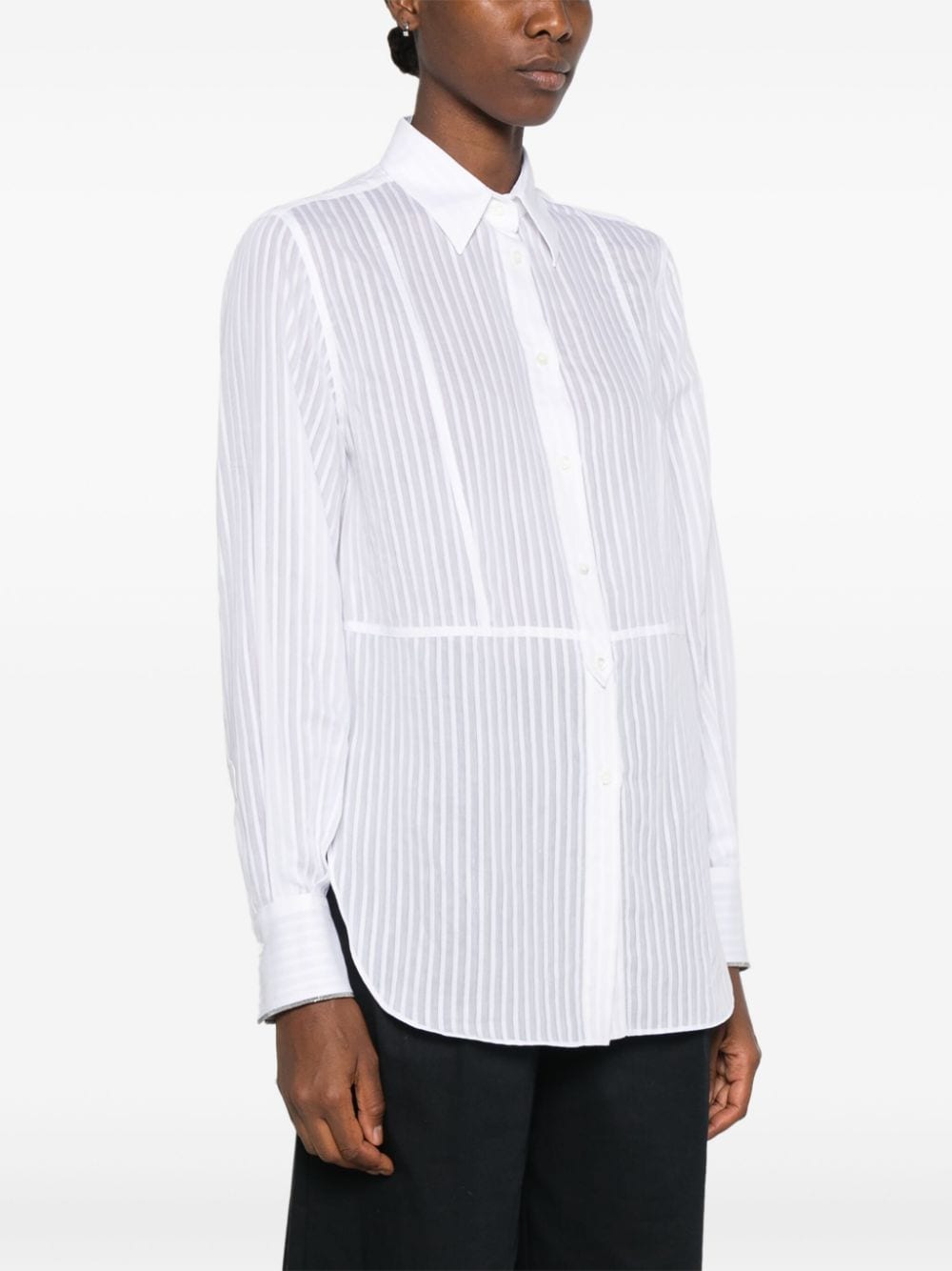 Brunello Cucinelli Shirts Brunello Cucinelli Shirts White Brunello Cucinelli Shirts White Brand