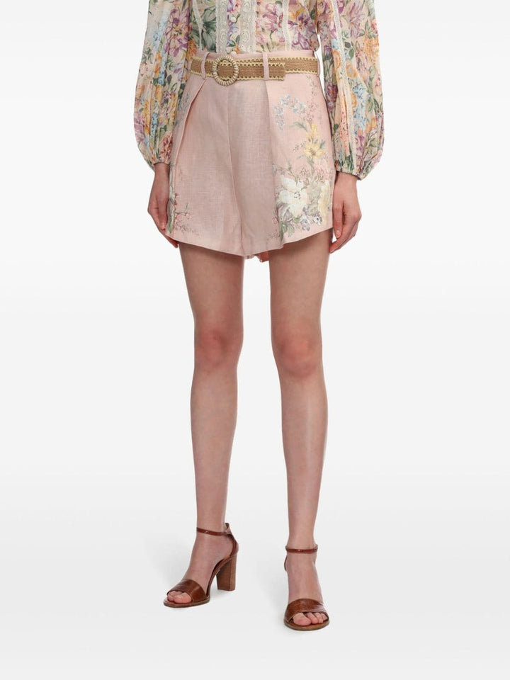 Zimmermann Short trousers Zimmermann Shorts Pink Zimmermann Shorts Pink Brand