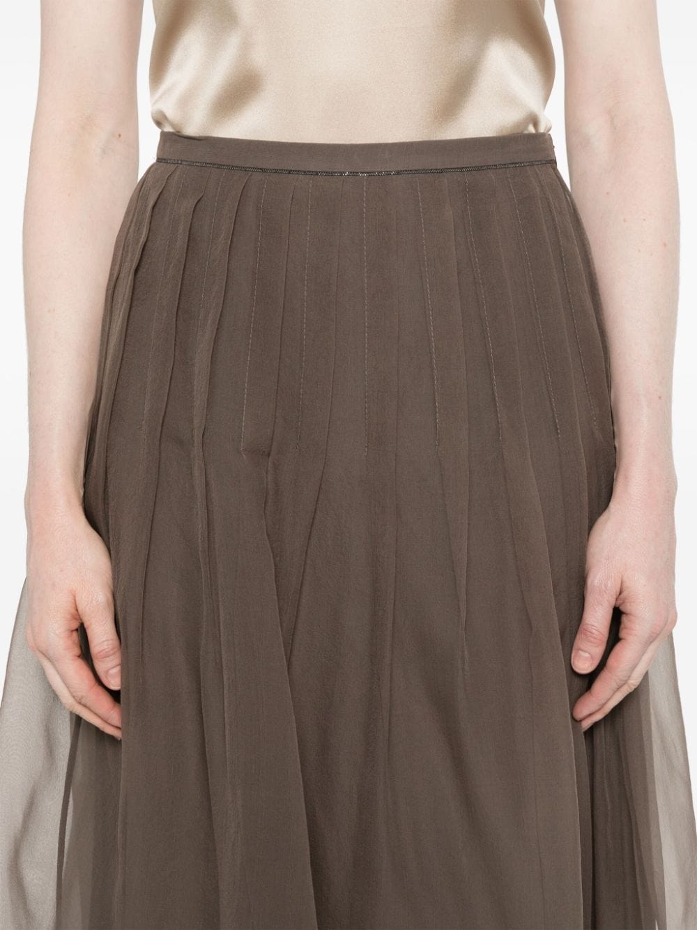 Brunello Cucinelli Skirts 42 Brunello Cucinelli Skirts Brown Brunello Cucinelli Skirts Brown Brand