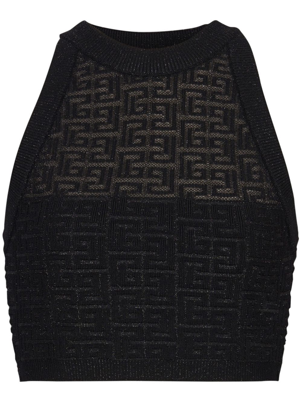 Balmain Topwear Balmain Top Black Balmain Top Black Brand