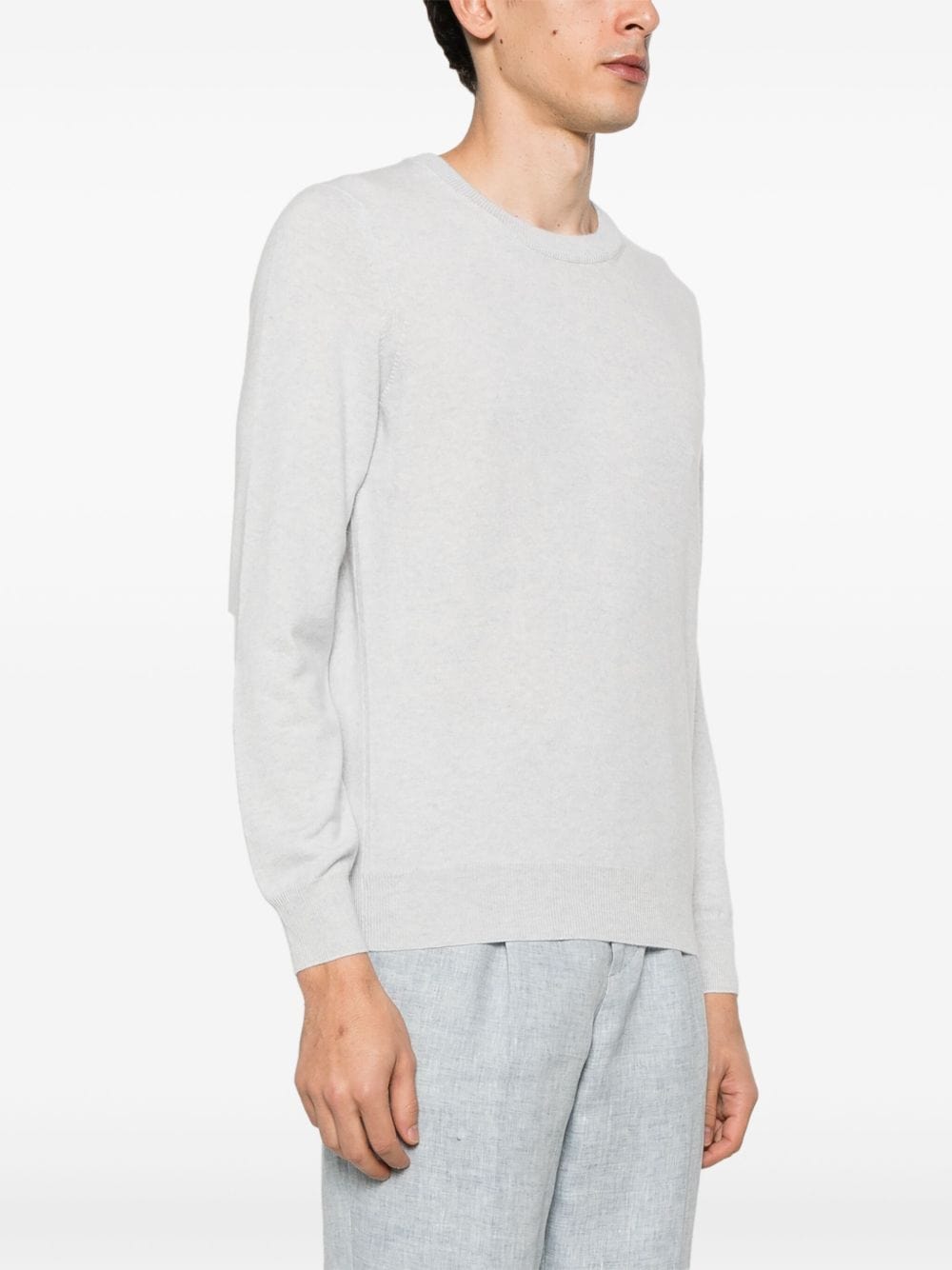 Brunello Cucinelli Topwear Brunello Cucinelli Sweaters Light Grey Brunello Cucinelli Sweaters Light Grey Brand