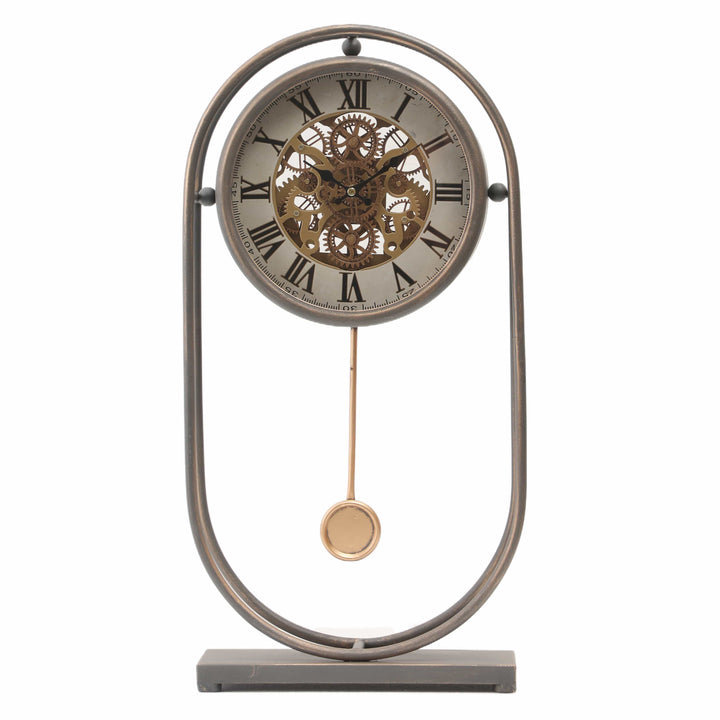 Chilli Wall Clock Shoffeld Pendulum Moving Cogs Clock Brand