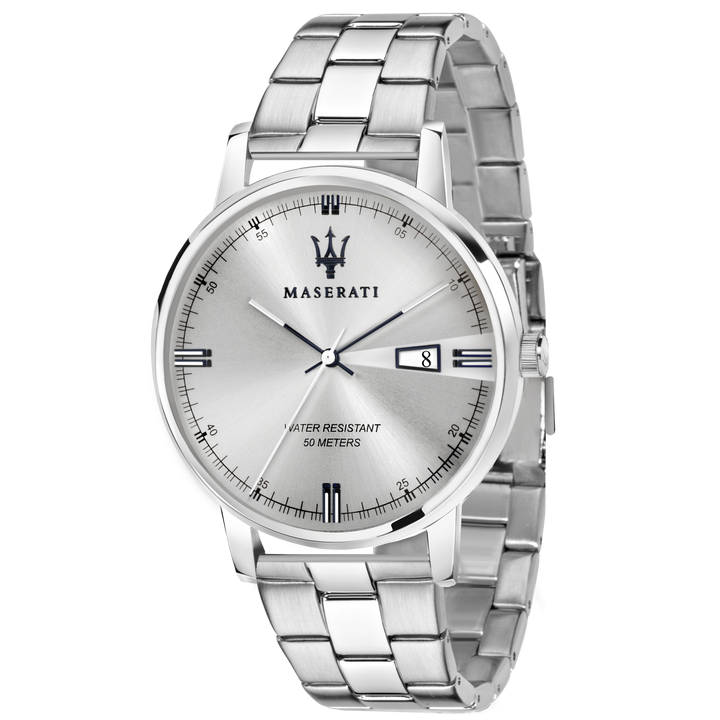 Maserati Watch Maserati Eleganza 42mm Silver Watch Brand